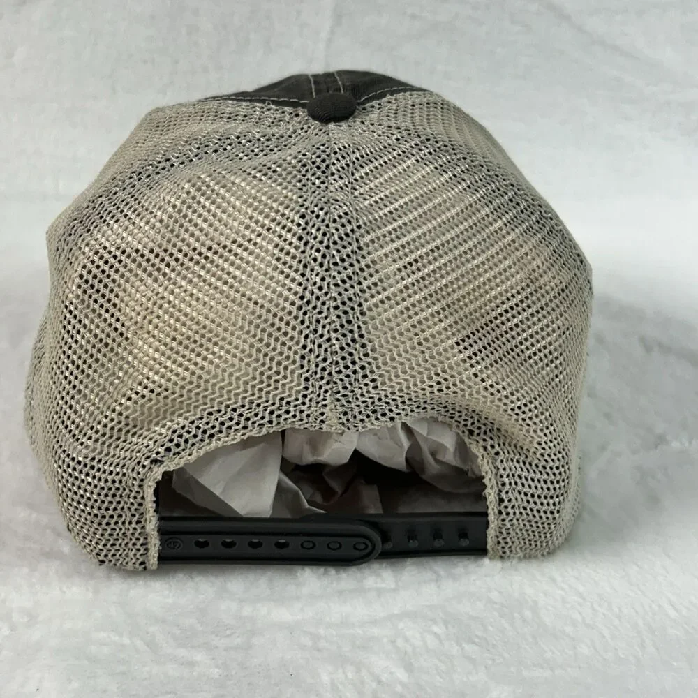 MortgageNerds.com Gray Mens Hat Adjustable Ball Cap Baseball